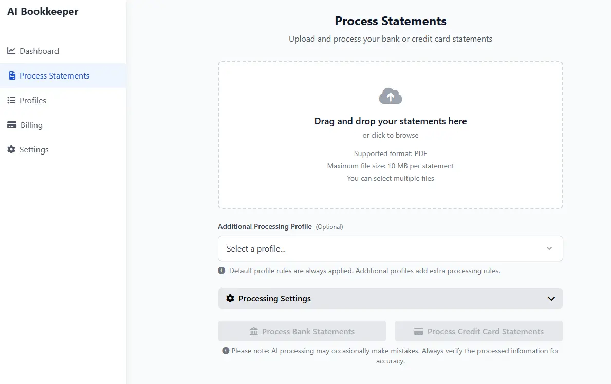 Numbase.io Software Interface
